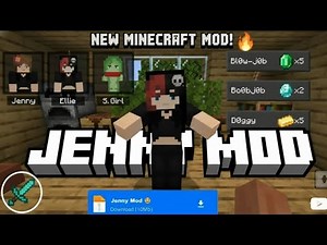 😍JENNY REMAKE V2 ADDON FOR MINECRAFT 1.21+ | JENNY 2 MOD FOR MINECRAFT 1.21.22+✨ ‪@jennymodcraft‬