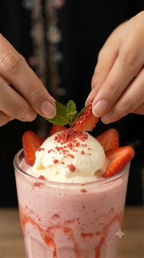 strawberry Cream Blast 🍓