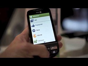 Doro Android interface and PhoneEasy 740