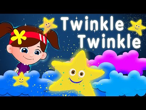 Twinkle Twinkle Little Star Song +Lyrics: Fun Learning Nursery Rhyme For Kids! | Kids Song Channel