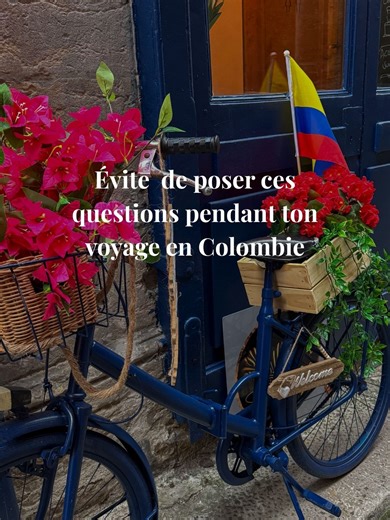 🇨🇴 Voici des phrases ou questions à éviter absolument quand tu es voyageur en Colombie 👇 ❌ Parler de Pablo Escobar avec admiration Dire “Plata o plomo” ou demander “Pablo Escobar était un héros, non ?” 👉 Pour les Colombiens, ce n’est pas un mythe, c’est une honte et une douleur collective. Ce genre de remarque est très dérangeante. ❌ Demander si quelqu’un a déjà consommé de la drogue Ça peut te surprendre, mais le sujet est tabou. Une personne qui consomme est souvent mal perçue. 👉 Cette qu