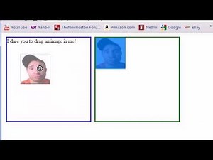 HTML5 Tutorial - 45 - Working on the Drag and Drop Program