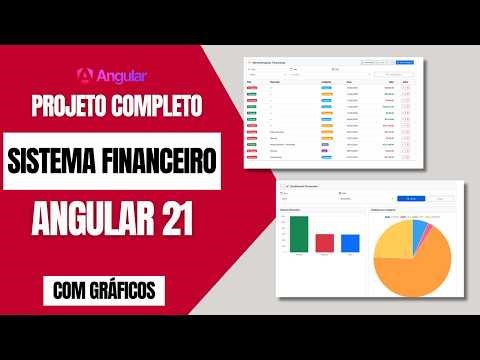 Complete Project | Angular 21 Financial System .NET 10 and SQL Server | CRUD