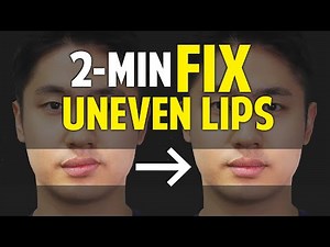 Fix Uneven Lips, Uneven Smile｜Facial Asymmetry in 2-Minute｜Balancing Exercises