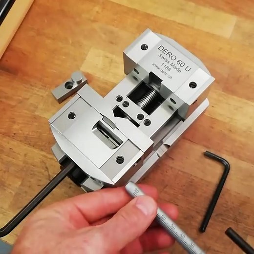 128K views · 1.5K reactions | DERO 60 Swiss high precision center vice (not made anymore) | Swisstoolmaker | Facebook