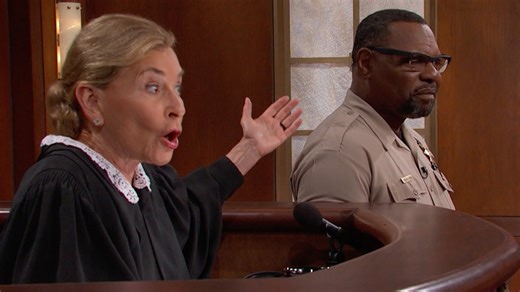 Judge Judy watches a video of Hitoshi and Saisai's date, which Hitoshi live streamed on Twitch. | Judge Judy