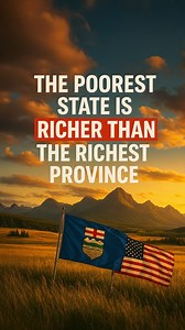 128K views · 85 reactions | The poorest US state outpaces Canada’s richest province in GDP per capita, revealing stark economic disparities. Alberta, with its vast energy and resource wealth, could achieve North America’s highest GDP per capita as an independent nation. Independence could unlock Alberta’s full economic potential, free from federal constraints. #AlbertaIndependence #EconomicProsperity | Rise Of Alberta | Facebook