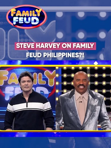 Steve Harvey meets Dingdong Dantes! 😍 #YouLOL #YouLOLGMA #YouLOLOriginals #GMANetwork #GMA #MoreTawaMoreSaya #dingdongdantes #steveharvey #familyfeud #familyfeudph #familyfeudphilippines