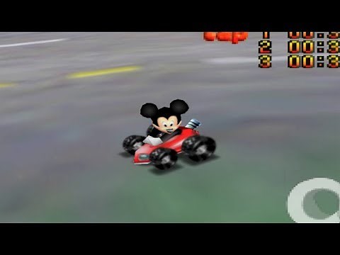 Mickey's Speedway USA - Mickey Mouse - Nintendo 64 Gameplay (720p60fps)