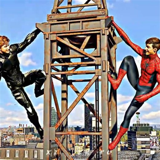 SPIDER-PALS FOREVER 😂 PETER AND HARRY 🕷️SPIDER-MAN 2