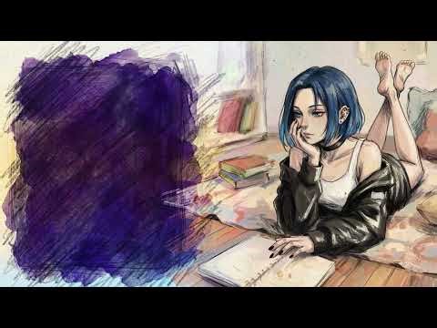 Chill Anime Girl Laying Down & Daydreaming | 15 Minute Live Wallpaper 4K