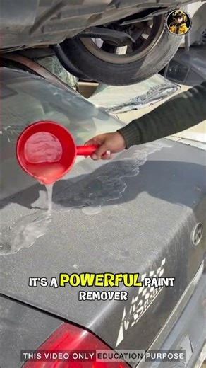 Car paint remover liquid, No sanding, no grinding: #paintremover #car #sanding #shorts #paint