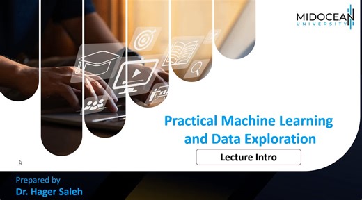 Practical Machine Learning and Data Exploration – ML& DE – Orientation Lecture.