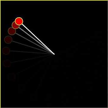 Processing Project: Pendulum animation using Sine wave