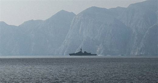 Navy warships cross Hormuz Strait for mine-clearing work, U.S. says