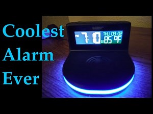 La Crosse Wireless Charging Alarm Clock Review & Instructions by Skywind007 有史以来最好的时钟 Mejor reloj