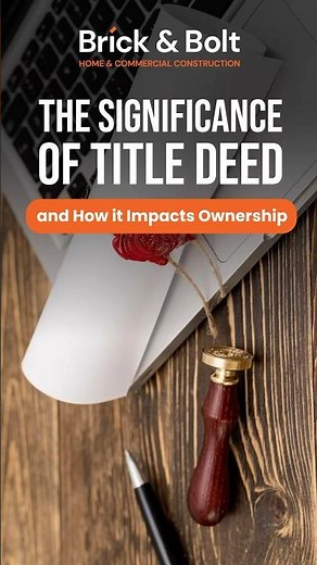 What Is a Title Deed and Why It’s Crucial for Your Property Ownership and Legal Security