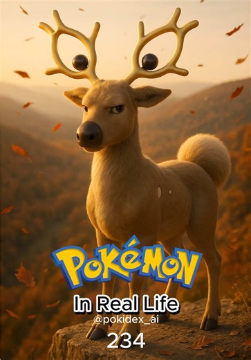 Pokémon in real life! ✨ 1000 AI-Generated Realistic Pokémon 👀 follow to see ‘em evolve, battle & come to life! 🔥 If you want to help complete the Pokédex donate to my ko fi link in bio 👾 Join the discord in bio to enter giveaway!! 234 Stantler 🦌🫎 Dex entry This Pokémon apparently used to live in much harsher environments, and thus it once had stronger psychic powers than it does now. #pokemoncard #collectables #pokemon #ai #aimodel #baseset #pokemoncards