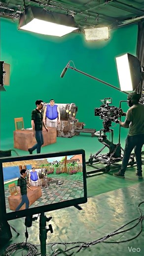 How Commercials Are Shot in Studios 😱 | Green Screen VFX Truth #shorts #shortfeed #fyp #viral