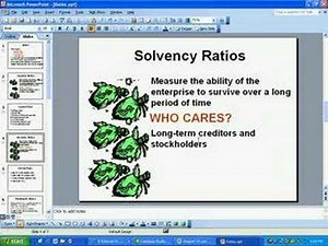 Ratio analysis w/ free study materials download