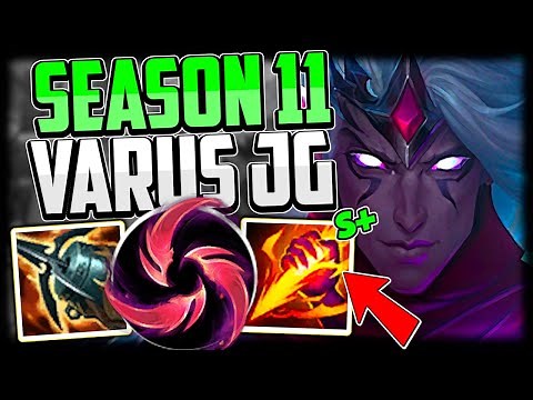 How to Play Varus Jungle & CARRY! Best Build/Runes | Varus Jungle Guide Season 11 League of Legends