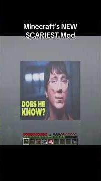 Minecraft’s NEW SCARIEST Mod😱 #minecrafthorror