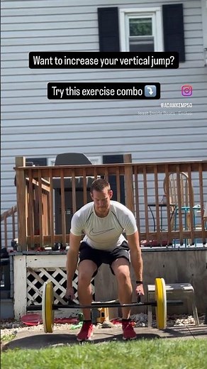 Trap Bar Deadlift/Max Vertical Jump: A Great Exercise Combo for Jumping Higher & Lower Body Power!