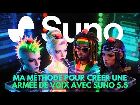My UNIQUE method for creating an army of unique voices with SUNO 5.5!