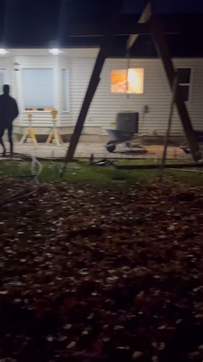 Nice little pad to start off the day! Sure was cold though Contact for your next project! #concretework #concretepad #generalcontractor #vernalutah #residentialconstruction | IBI, Inc.