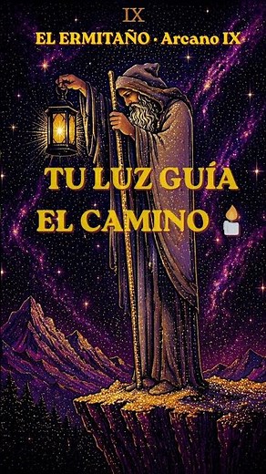 El Ermitaño en el Tarot 🕯️ ¿Qué significa? | AuraCosmus