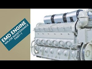 🔧 EMD Engine Major Maintenance | Part-1 🔧