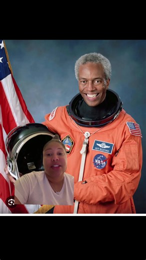 #greenscreen #Nasa #astronaut #blackhistory Guion Stewart Bluford Jr. (born 1942) is a retired U.S. Air Force officer, aerospace engineer, and NASA astronaut who became the first African American to travel into space. Early life and education \t•\tBluford was born in Philadelphia in 1942. \t•\tHe earned a degree in aerospace engineering from Pennsylvania State University and later obtained a master’s degree and PhD in aerospace engineering. Military career \t•\tBluford served as a fighter pilot 