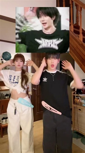 Is this a new gum chewing challenge..? #Beomgyu #Yeonjun #gum #txt #dance #kpop #shorts