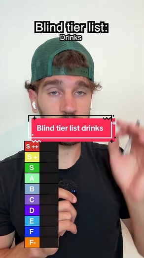Blind Drink Tier List: Milk, Coke, Red Bull & More!