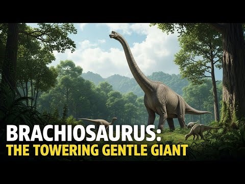 Brachiosaurus: The Towering Gentle Giant | Jurassic Dinosaurs | Dinosaur Documentary