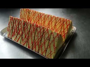 Pyramid cake🍰/Bakery style 👌/piece cake