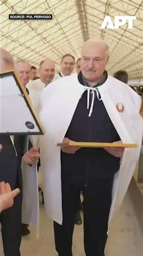 ‘Musya’ Meets Lukashenko: Belarus Leader Receives Jersey Cow | APT