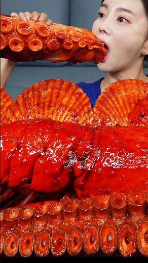 SPICY SEAFOOD FLEX MUKBANG 🥵 LOBSTER & OCTOPUS LEGS ASMR #mukbang