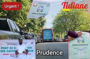 🚨 Attention ! N'écoutez pas cette m@nipulation . Les cartes électeurs n'ont rien à voir avec votre vie quotidienne..... | Tidiane La Puissance