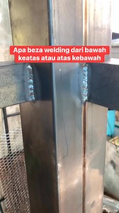Ada beza ke arah welding ni #welding | The DIY Newbies