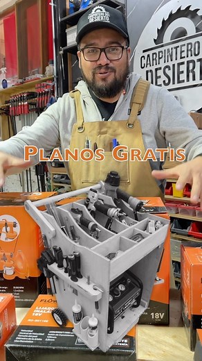 Se viene proyecto con @flowmakcom 👉🏻 Carro de herramientas con planos gratis | Carpintero del Desierto