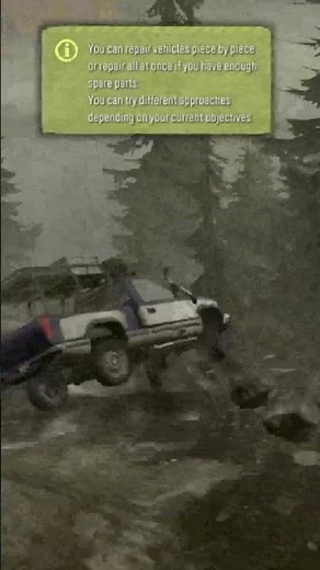 SnowRunner tips, SnowRunner Chevrolet CK1500, Chevy CK1500 SnowRunner, SnowRunner underwater driving