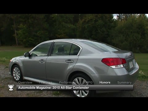 2010 Subaru Legacy Used Car Report