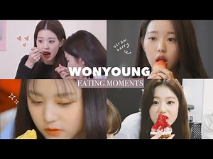 WONYOUNG eating moments