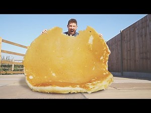I Made the World Biggest Pancake, I Call It... the Biggest Pancake in the World!