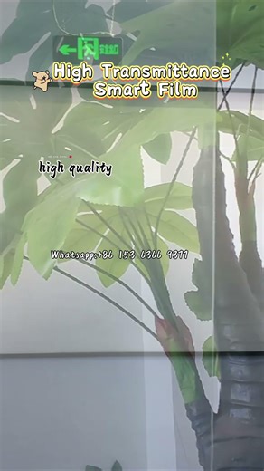 Smart film #BeforeAfter #SmartFilm #SwitchableGlass #PrivacyGlass #PDLC#SmartHomeTech #GlassUpgrade