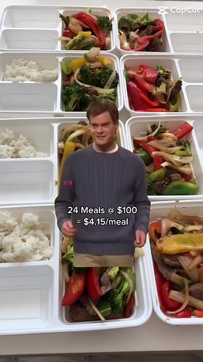 3.1K views · 11 reactions | 24 Meals for $100 = $4.15/meal! Can you do better?Not sure how to create a low cost meal plan like this one? Then don't miss out on our Christmas in July Celebration NOW through July 31! See our website or stories for more details.#Christmasinjulyoamm #mealprep #mealplanning #freezermealprep #smallkitchencooking | Once A Month Meals | Facebook