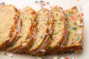 827K views · 13K reactions | Birthday Cake Banana Bread will make you...