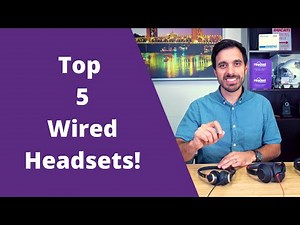 5 Best Dual Speaker Wired Headsets for Working From Home - MIC Tests Included!