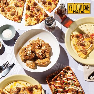 Here’s a steal to make Mother’s Day all the more special. Get a 15" Patty Melt NY-Style Thin Crust Pizza, 1/2-pound Garlic Parmesan wings, and Ultimate Sloppy Wedges, all for just P999!* Head over to your nearest Yellow Cab or get it delivered now! 🛵 delivery.yellowcabpizza.com 🛵 Viber: 0918-803-8306 / 0998-582-1005 / 0918-807-3591 🛵 Metro Manila: (02) 8-789-9999 🛵 Baguio: (074) 442-9999 🛵 Cavite: (046) 419-9999 🛵 Laguna: (049) 502-9999 🛵 Batangas: (043) 723-2222 🛵 Cebu: (032) 254-1111 #